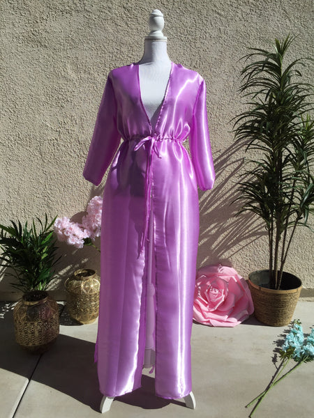 Angelic Summer Abaya Lavender